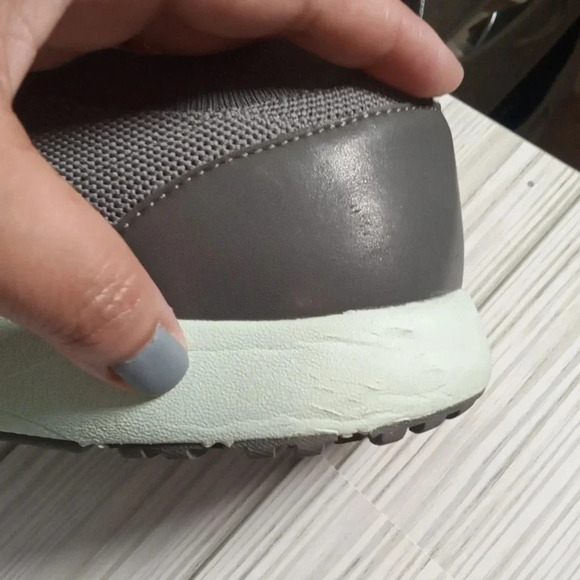 Traq by Alegria Qool sneaker gray walking trail shoes women's size 40 or US 9.5 - Picture 9 of 9